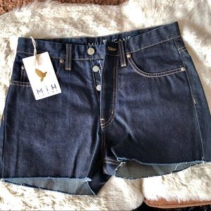 Mih denim shorts by Anthropolgie